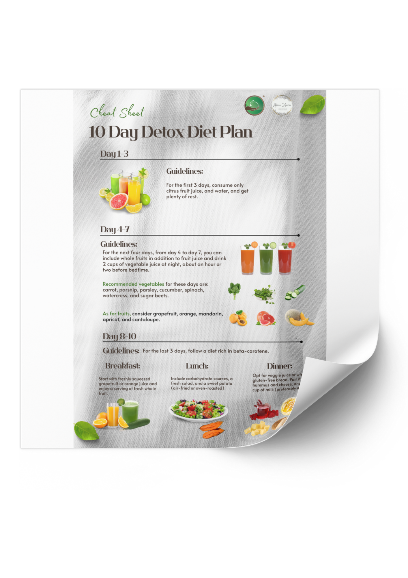 10 Days Detox & Full Body Reset (Third Edition)