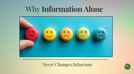 Why Information Alone Never Changes Behavior